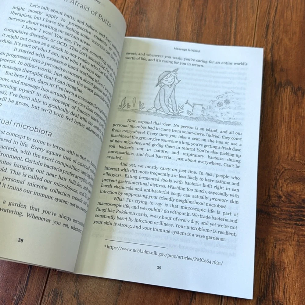 Massage is Weird How to Beat Burnout and Kick Butt as a Massage Therapist Book - Picture 6 of 8